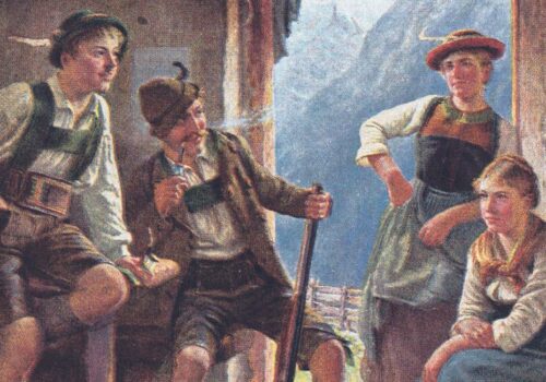 Literarische Almschmankerln: Die ledigen Sennerinnen im Osttiroler Tauerntal