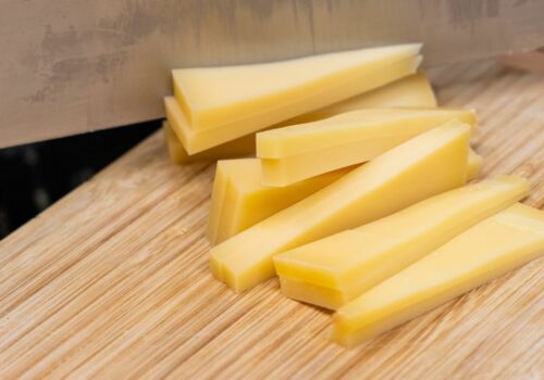 Feierlicher Anschnitt des Tiroler Almkäse g.U. auf der Herbstmesse Innsbruck