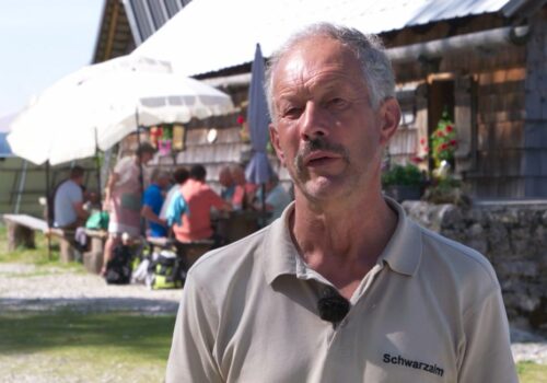 Auf der Schwarzalm in Niederösterreich